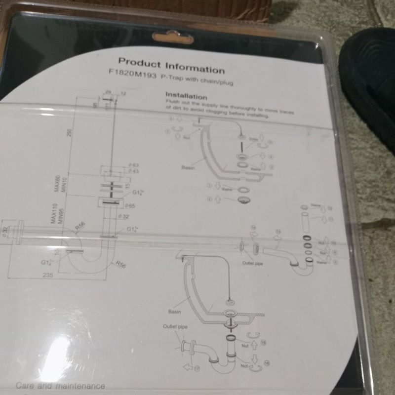 sifon american standar/sipon angsa american stndar