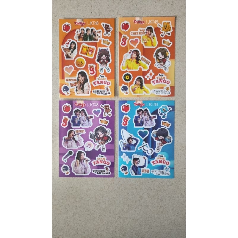 

STICKER JKT48 X TANGO OFFICIAL