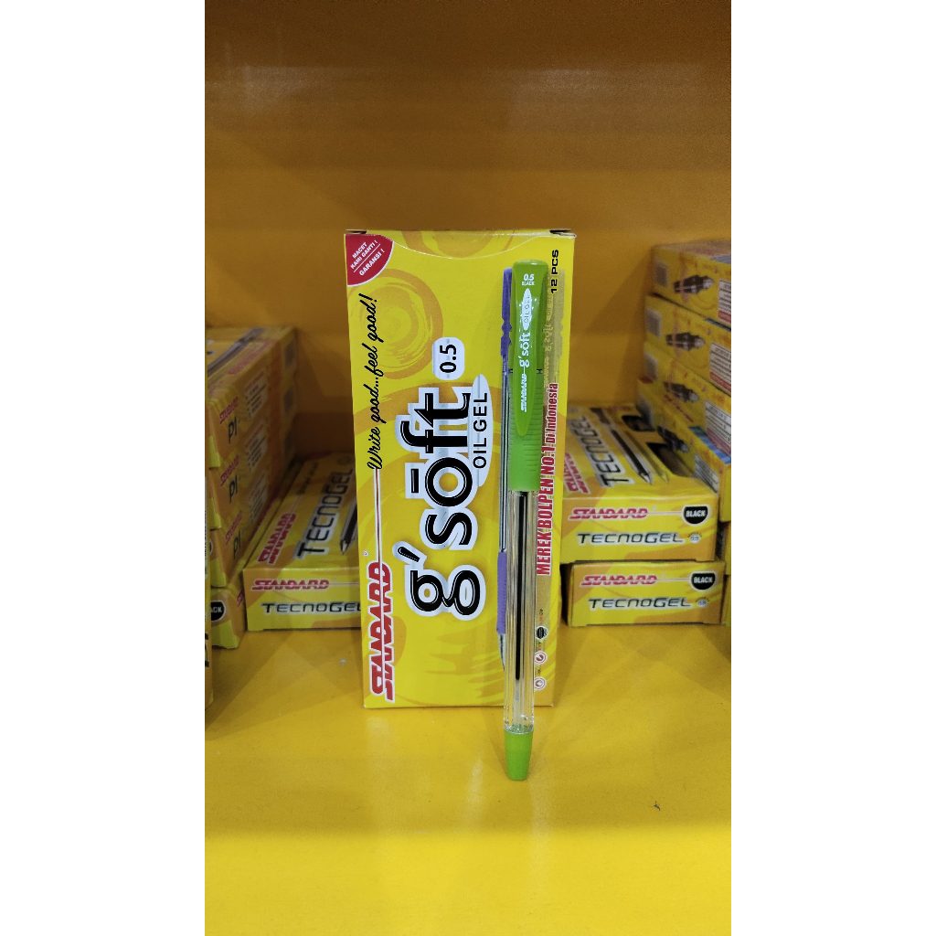 

pulpen standard g'soft oil gel