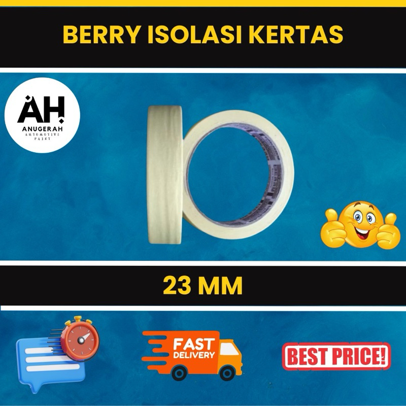 

Isolasi Kertas Berry 23mm
