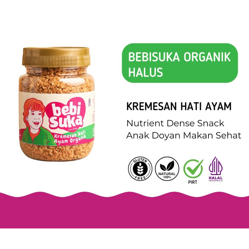 

BEBISUKA kremesan hati ayam halus