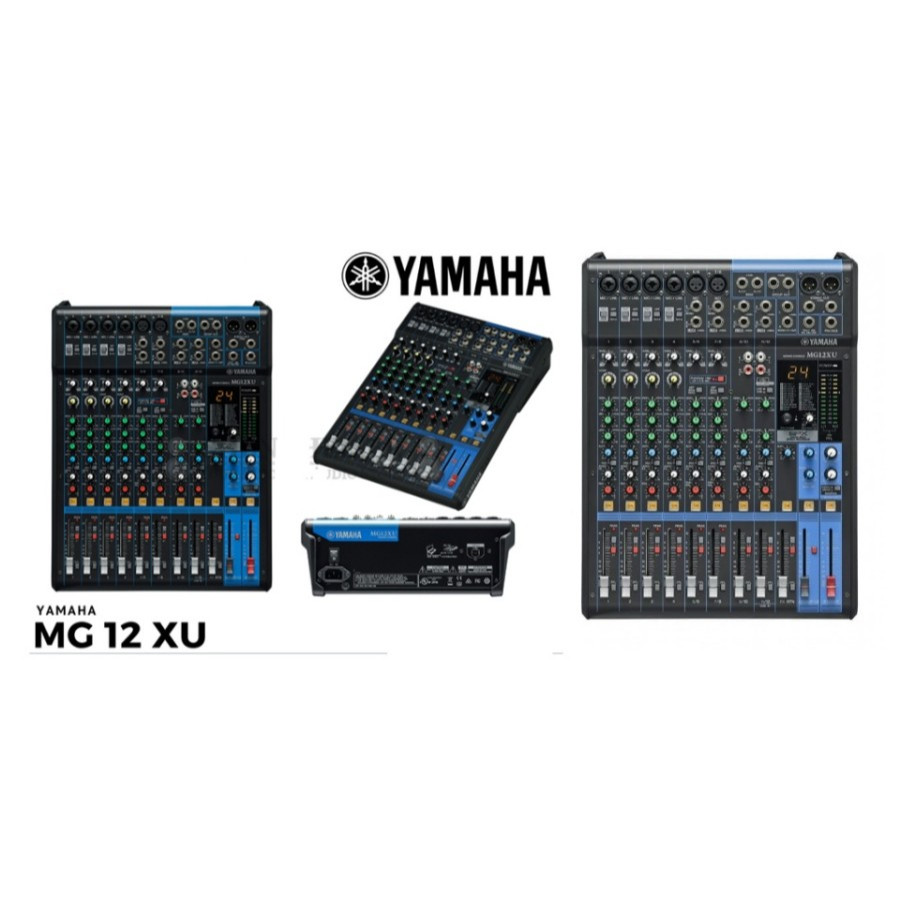 Yamaha MG12XU Mixer Audio Analog 12 Channel