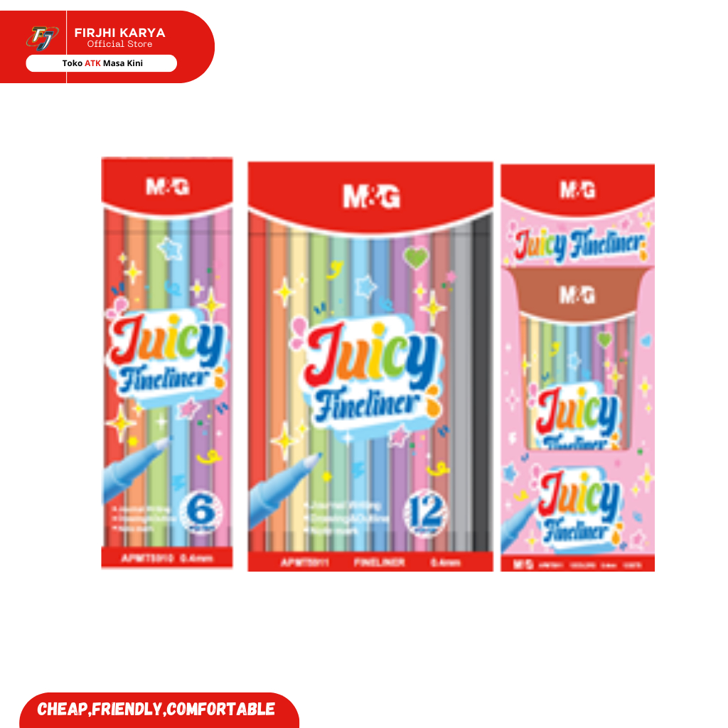 

M&G 12 colours 0.4mm colorful fineliner APMT5911