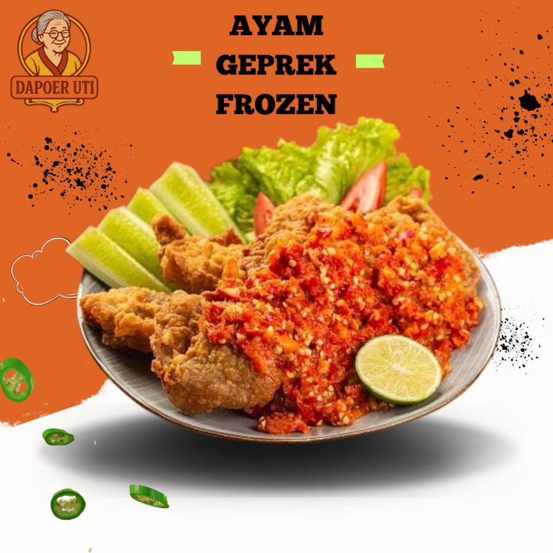 

KIRIM INSTAN Ayam Geprek by Dapoer Uti (FREE SAMBAL)