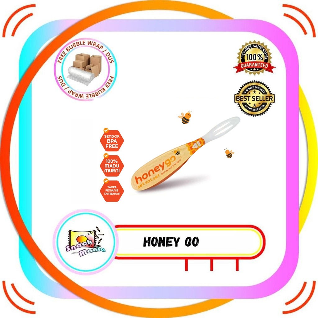 

Honey Go Honeygo Sendok Madu ECER ~ 10 gr