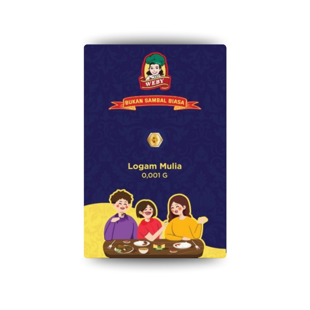 Logam Mulia Emas 0.001 gram