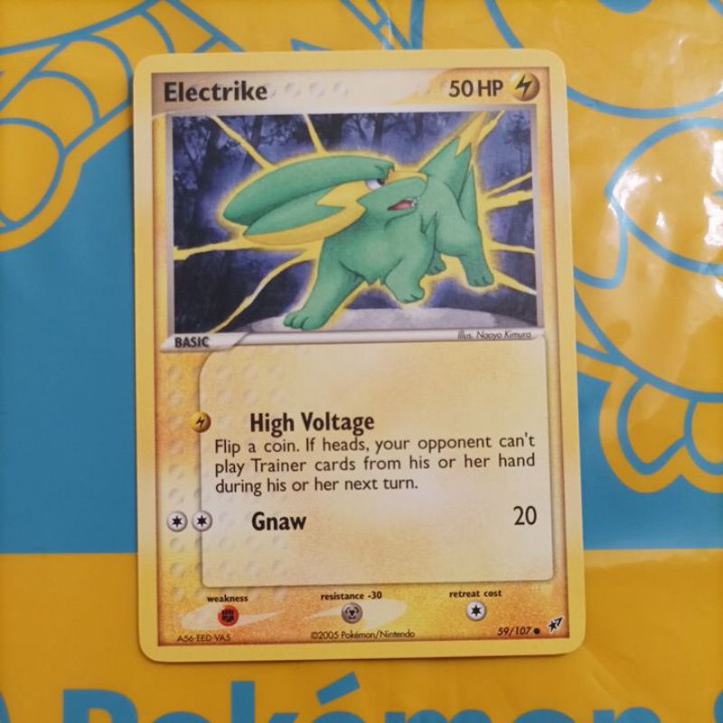 POKEMON ELECTRIKE DEOXYS 59 COMMON NON FOIL SINGLE