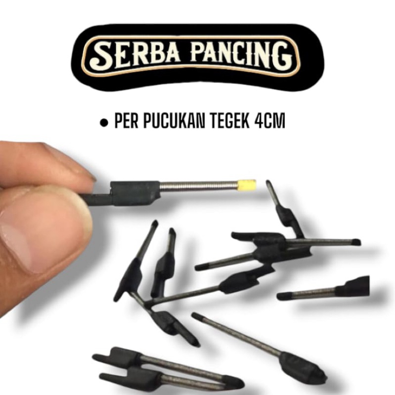 Per Pucukan Tegek 4Cm Per Pucukan Untuk Joran Tegek