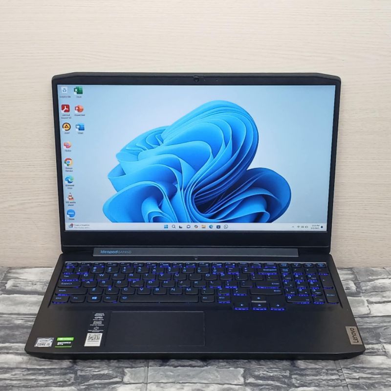LAPTOP LENOVO IDEAPAD GAMING 3 INTEL CORE I5-10300H RAM 8GB SSD 512GB GTX 1650 Ti