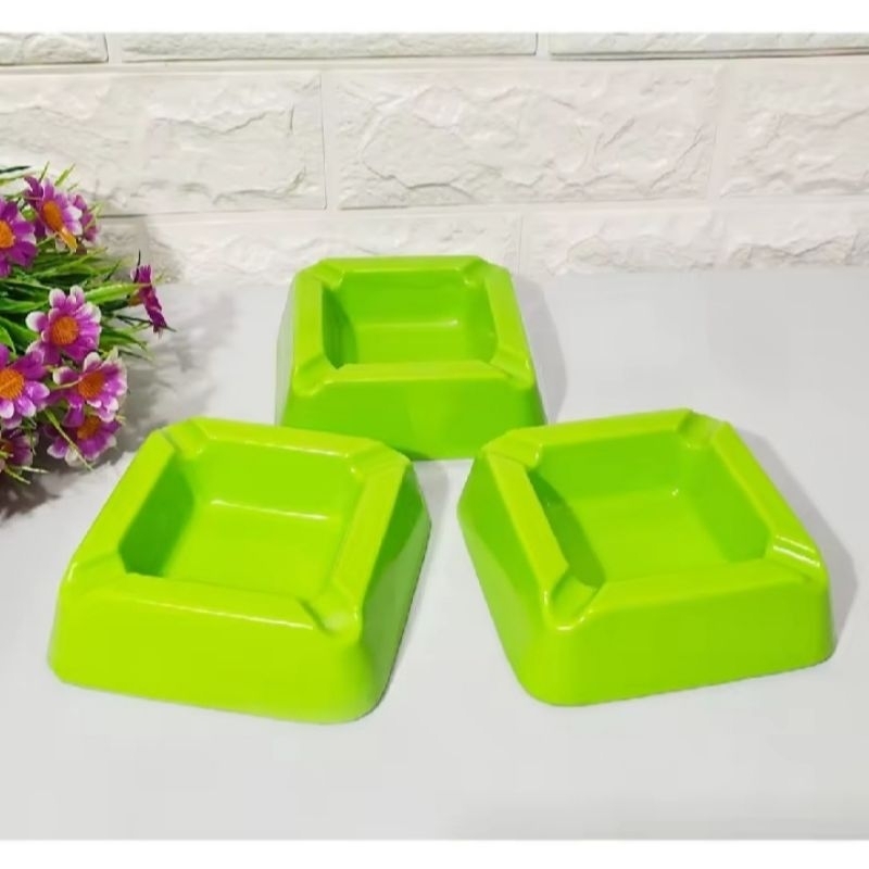 Asbak Rokok Melamin - Asbak Murah - Tempat Abu Rokok