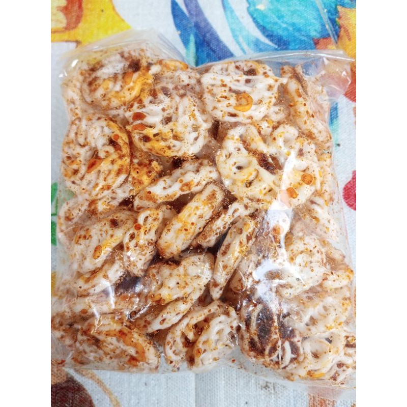 

Seblak kerupuk Rafael pedas original daun jeruk 500g
