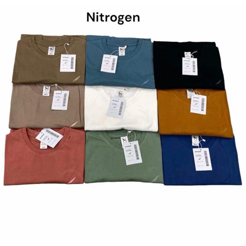 KAOS OBLONG NITROGEN CATTON COMBAD/BAJU KAOS POLOS KEREN