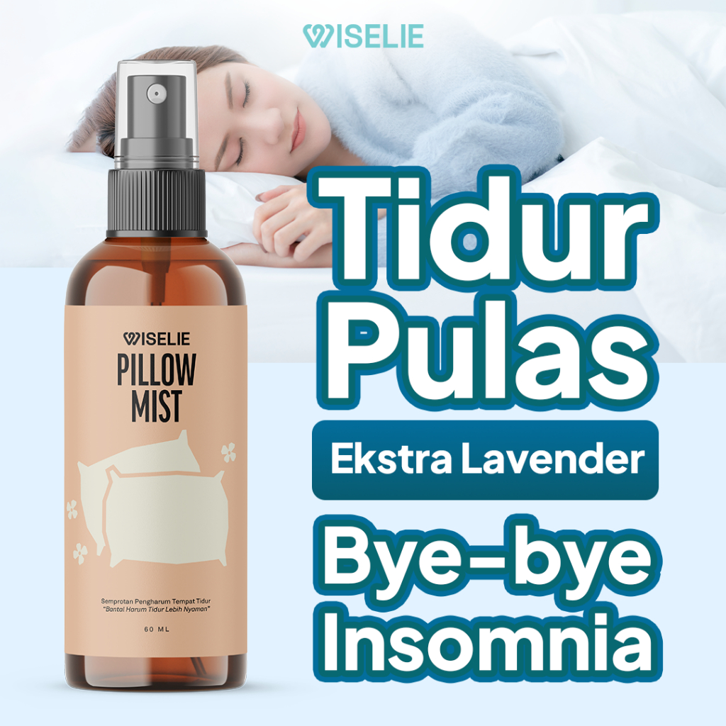 Wiselie Pillow Mist Aromatherapy Deep Sleep Aid Bed Fabric Linen Room Mist Spray Pulas