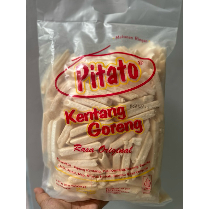 

Lokapop - Pitato kentang goreng ori 250g