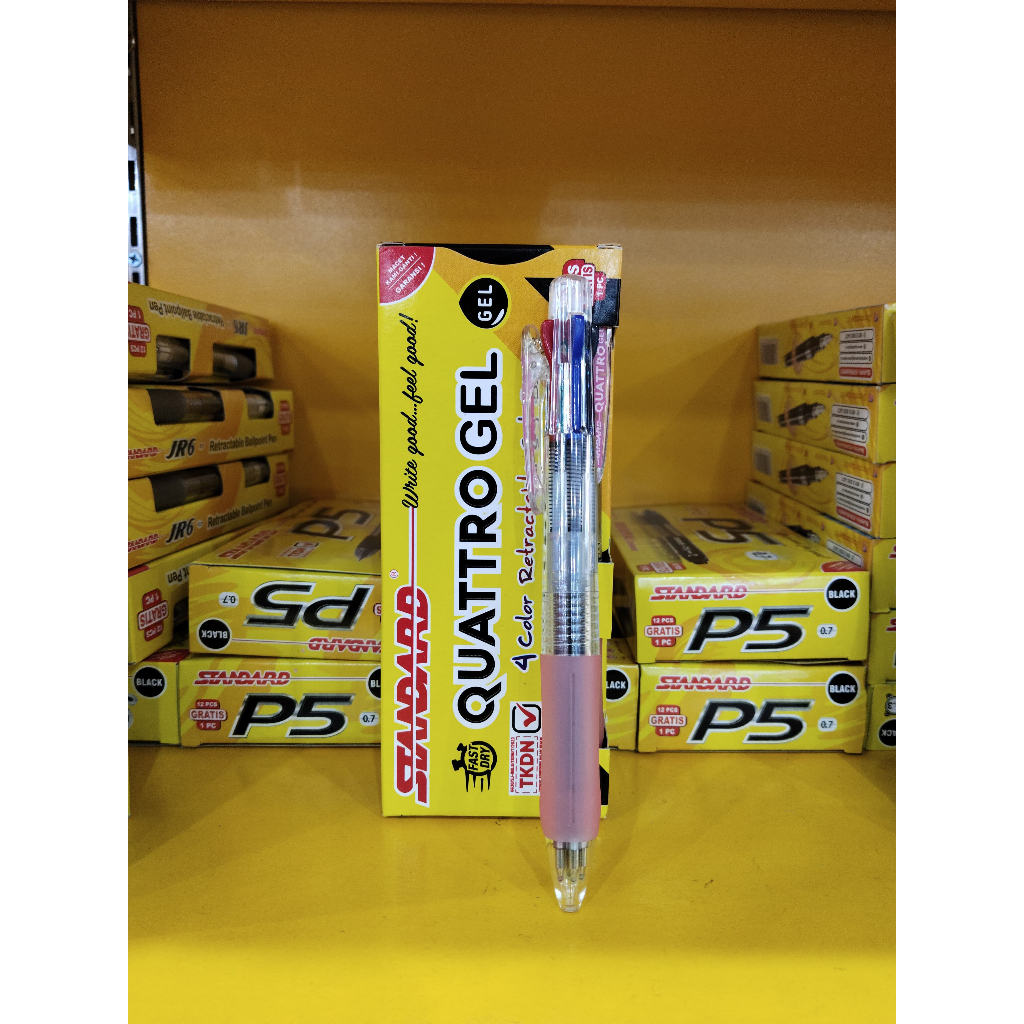

Pulpen standard quattro gel