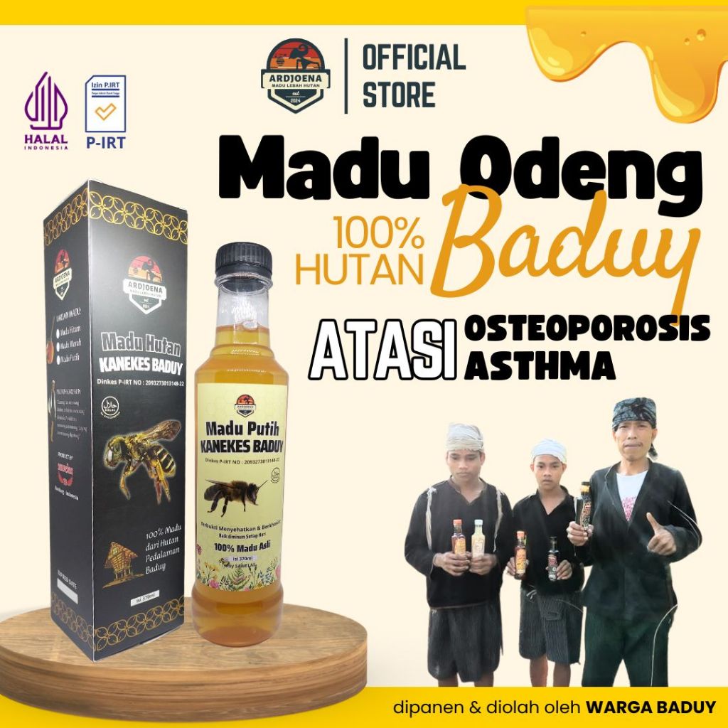

Madu Putih Baduy | Madu Putih 100% RAW HONEY