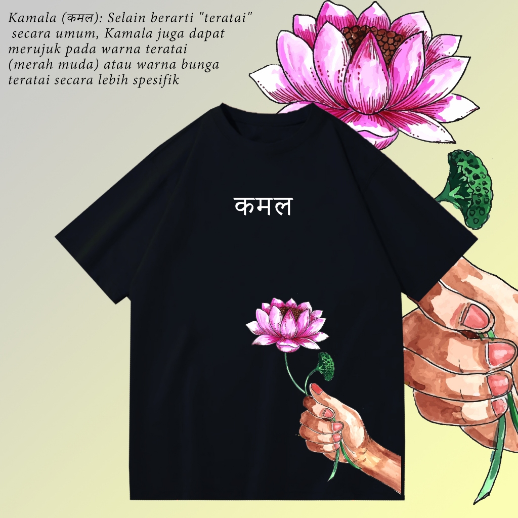 SAYES - KAOS BUDDHA TSHIRT KAMALA BUDDHIS T SHIRT KAOS TERATA