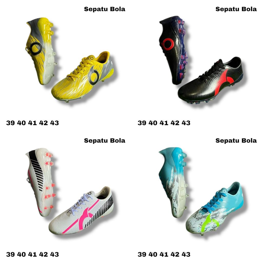 Sepatu Bola Ortus Model Terbaru Banyak Pilihan Sepatu Bola Sepak Pria Ortus Murat Sol Bening Lenteur