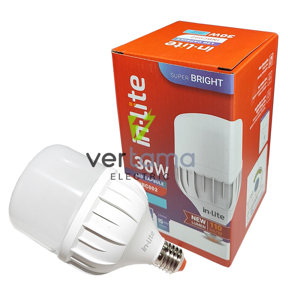Lampu Bohlam LED Inlite Capsule 30Watt INBC002