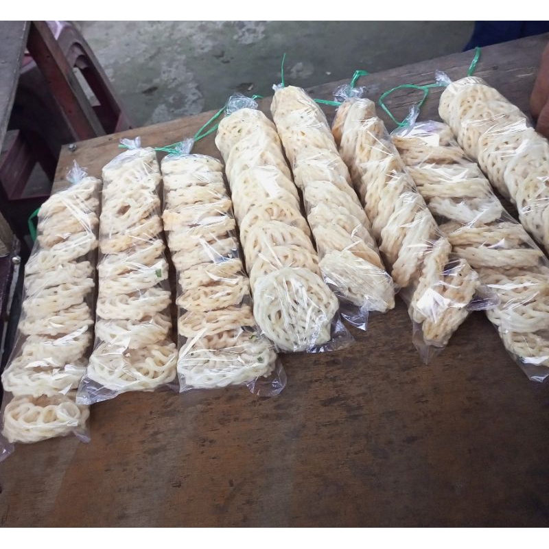 

KERUPUK PUTIH KERUPUK MAWAR KHAS CIREBON