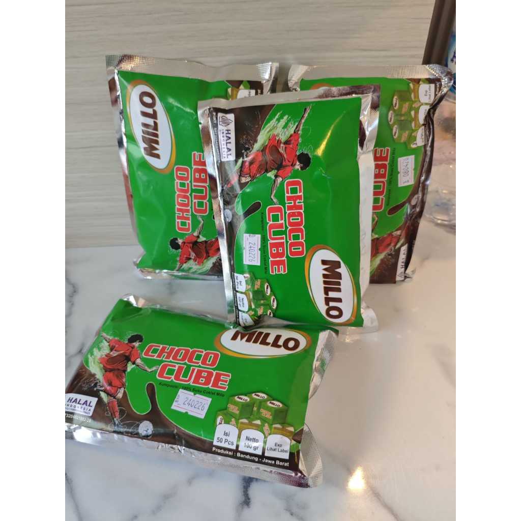 

MILLO CHOCO CUBE ISI 50 100 GRAM PERMEN MILO