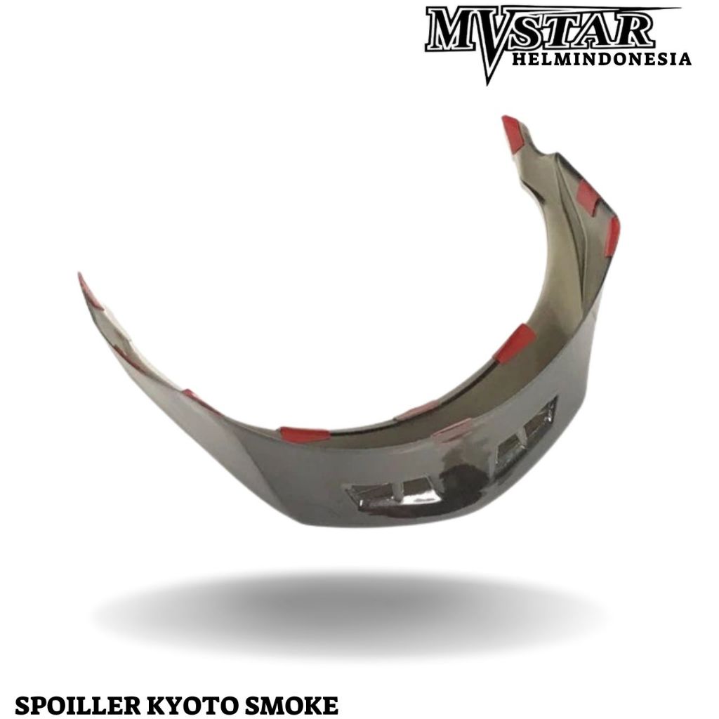 Spoiler Helm / Spoiler Helm Kyoto / Spoiler RSV Lengkap Dengan Baut / Spoiler Lem 3M Untuk Semua Tip