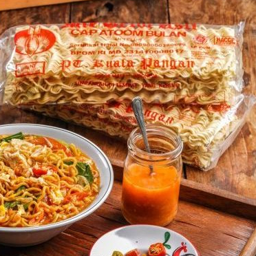

Mi Telur Asli Cap Atom Bulan / Mi Cap Atom Bulan 200gr