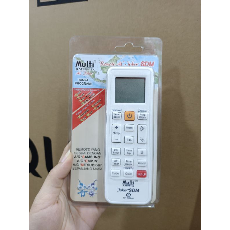 REMOT AC DAIKIN - REMOT AC 1 PK DAIKIN - REMOT AC 1/2PK DAIKIN - REMOT AC KHUSUS DAIKIN - REMOT AC M