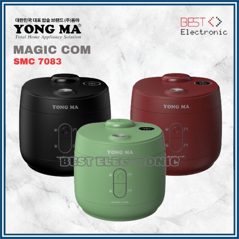 MAGIC COM YONG MA SMC7083 / RICE COOKER YONGMA SMC 7083 MAGIC COM MANUAL YONGMA 3IN1