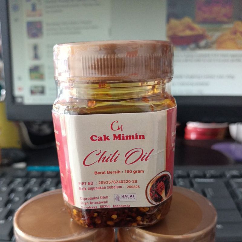 

Chili Oil Cak Mimin Untuk Masakan Oriental 150g