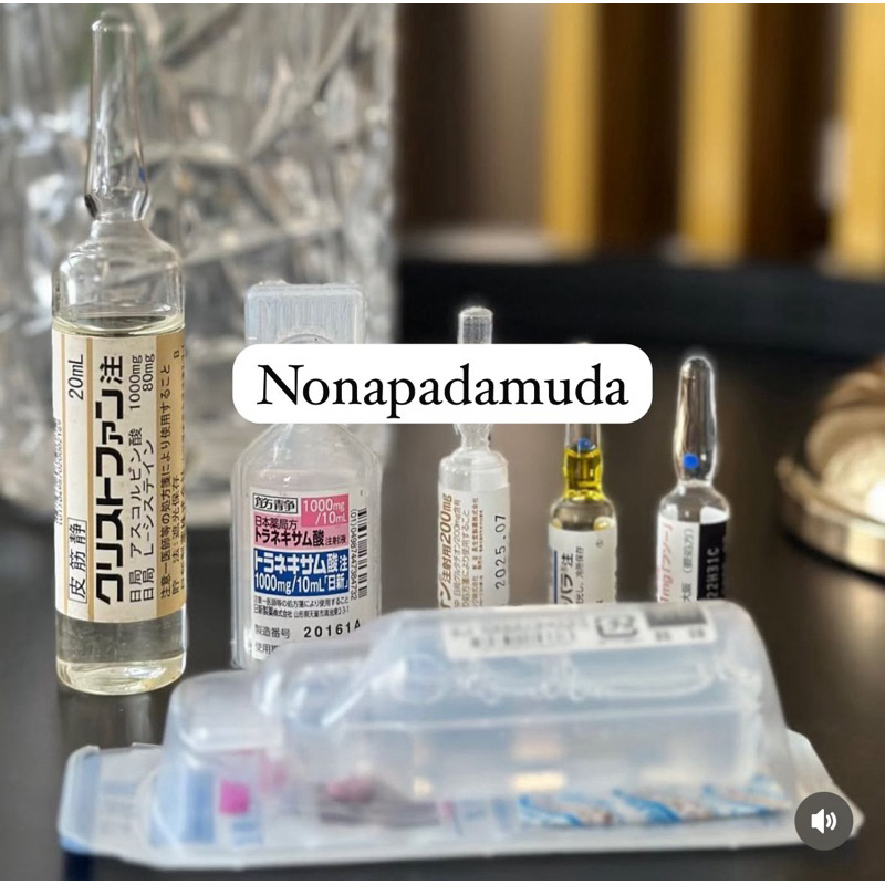 japan platinum ori gold green dan blue eceran 1set