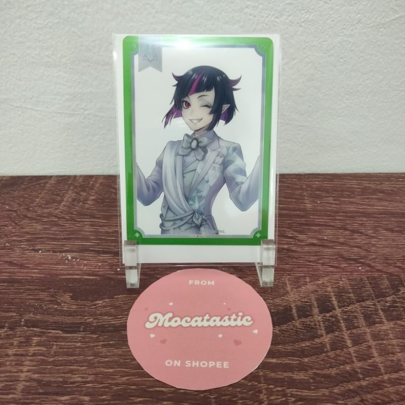 Twisted Wonderland Platinum Birthday Clear Card - Lilia Vanrouge