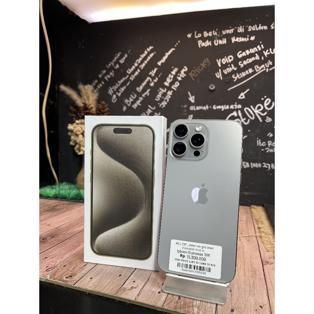 IPhone15|Promax|256|Internasional|