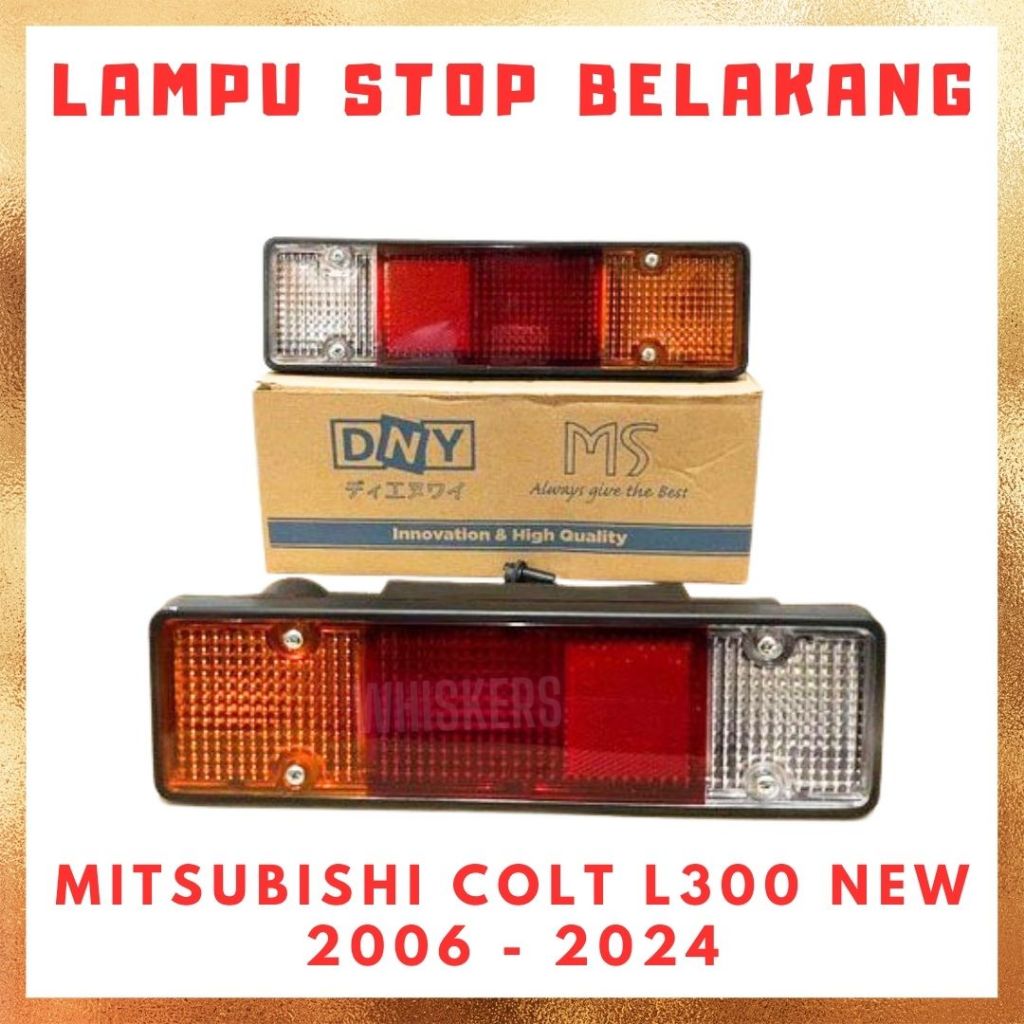 [SET] Lampu Stop Lamp Rem Sein Sen Belakang Mitsubishi Colt L300 New Baru Pick Up Diesel Bensin th 2