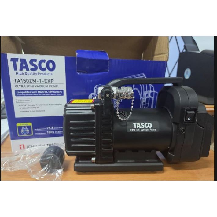 TASCO VACUUM PUMP POMPA VAKUM AC TA-150ZM-1-EXP pompa vakum AC baterai batere cordless