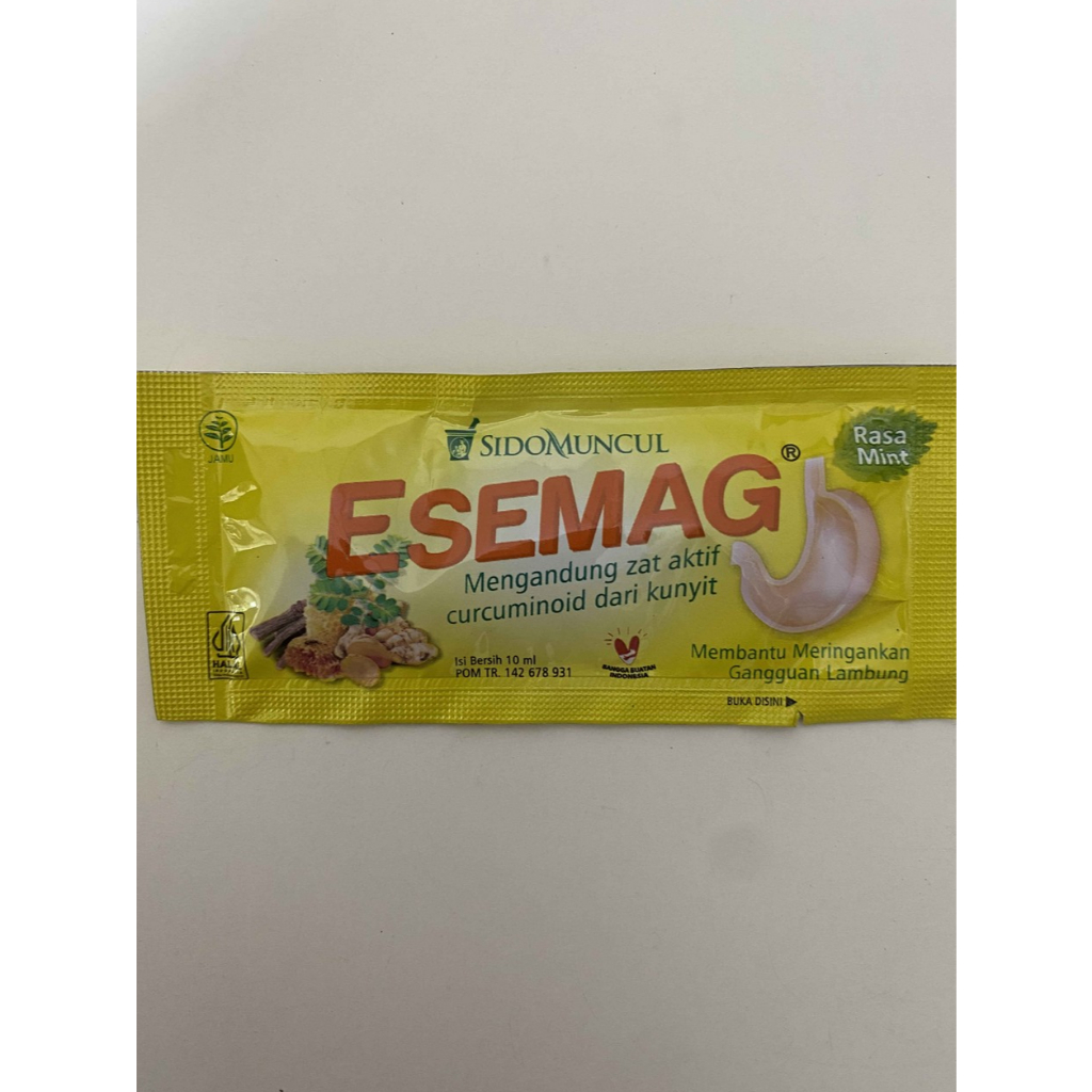 

Esemag sachet maag / mual / muntah / tidak enak ulu hati