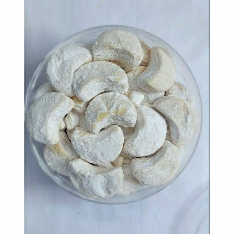 

kue kering putri salju 500gram/Toples snack food-cookies makanan crispy cemilan Lebaran
