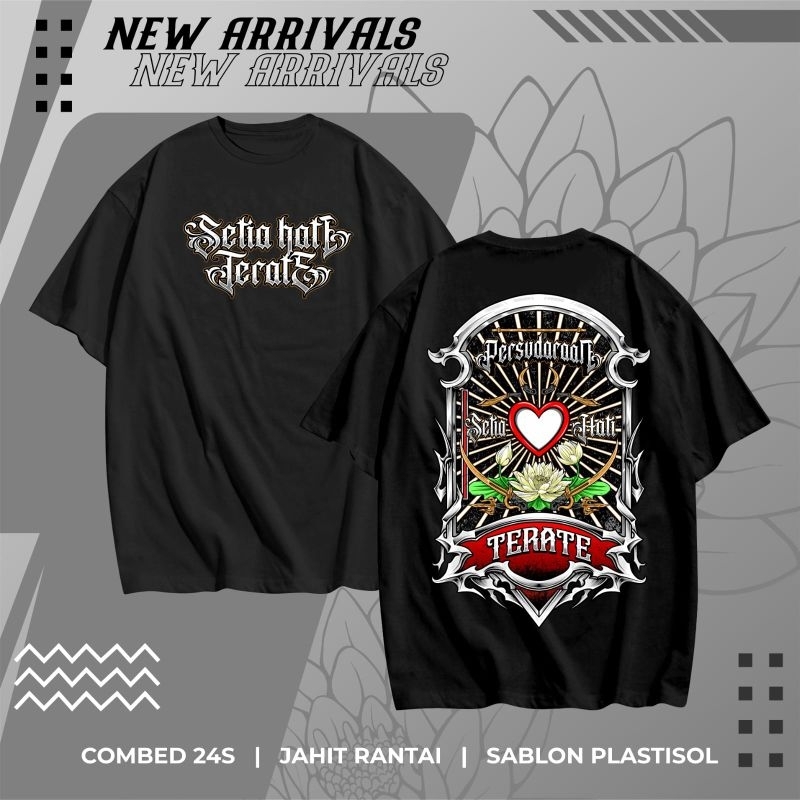 SH || Kaos PSHT || Setia Hati Terate || Full Sablon