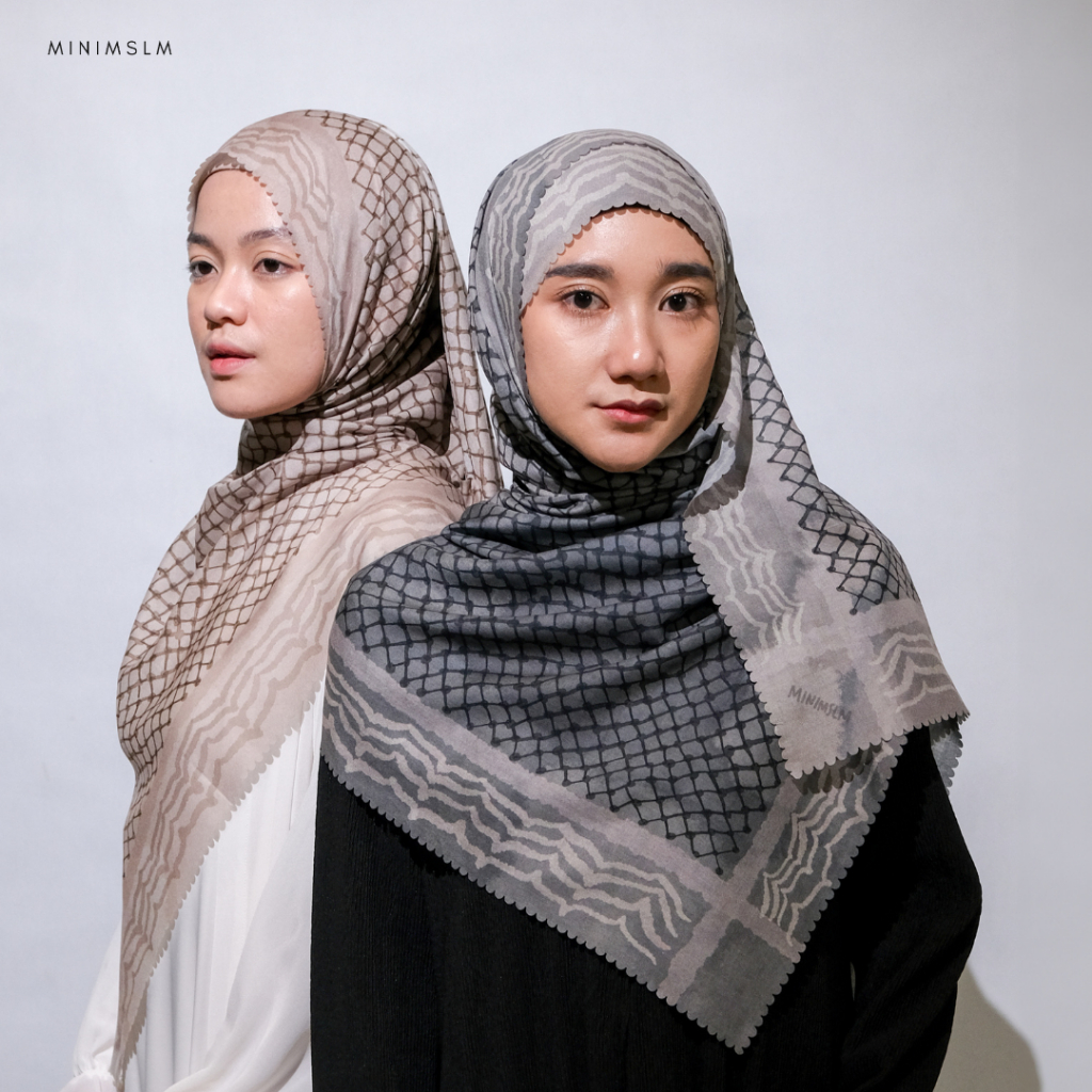 Kufeeya Scarf (Hijab Printed Voal) | MINIMSLM