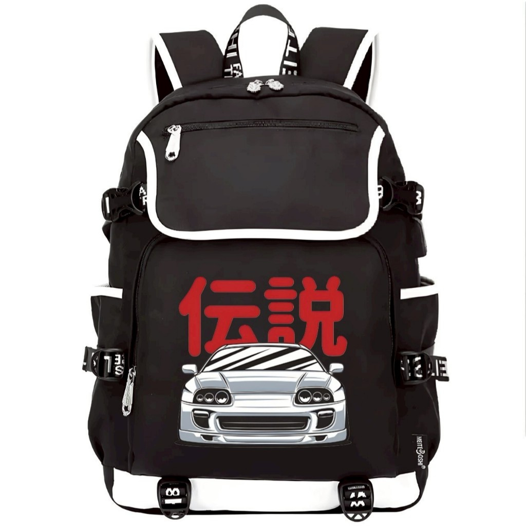 CENIOCEN - Tas Ransel Sekolah Anak Laki Laki Motif Car Design Mobil Terbaru Backpack Stylish Fashion