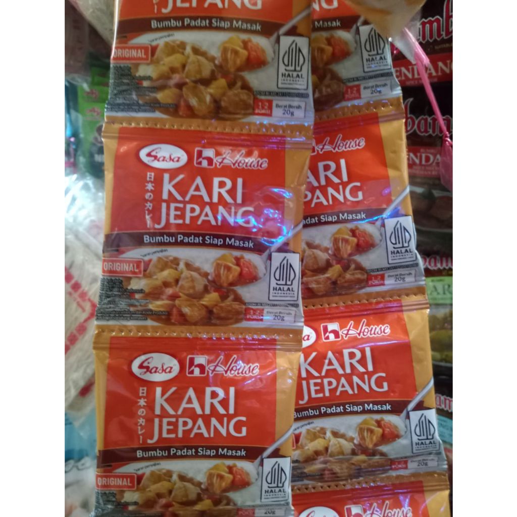 

Sasa Kari Jepang berat/isi 20gr