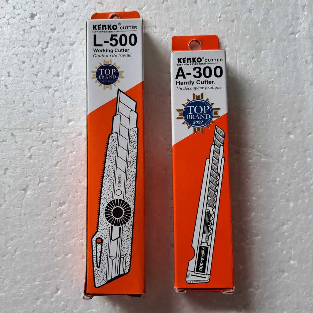 

Pisau Cutter Kenko | L-500 & A-300