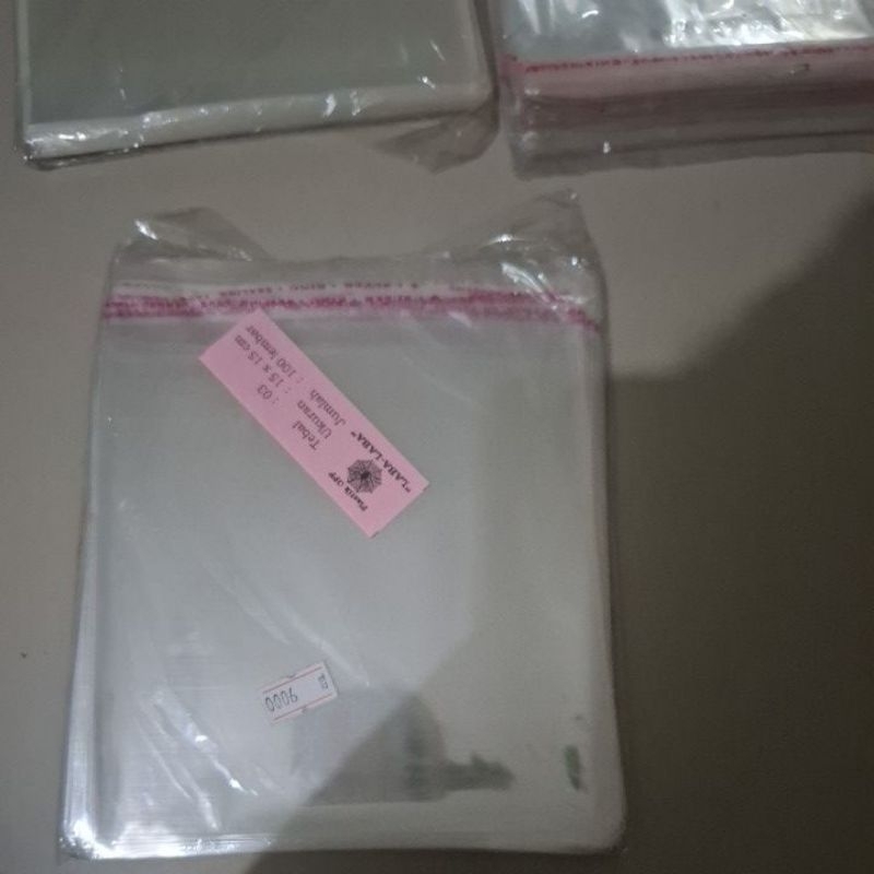 

plastik opp 15 × 15 plastik packing plastik souvenir / roti