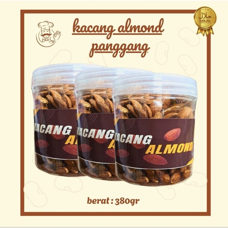 

kacang almond 380gr