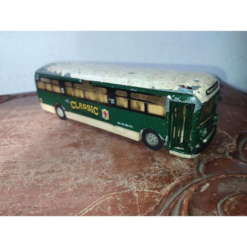 Mainan Jadul Diecast Miniatur Bus Western Castle Classic Original Vintage