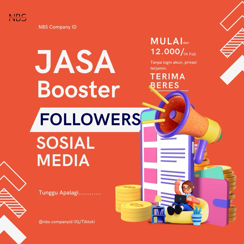 Followers Instagram Real Akun Indonesia Aktif Bergaransi