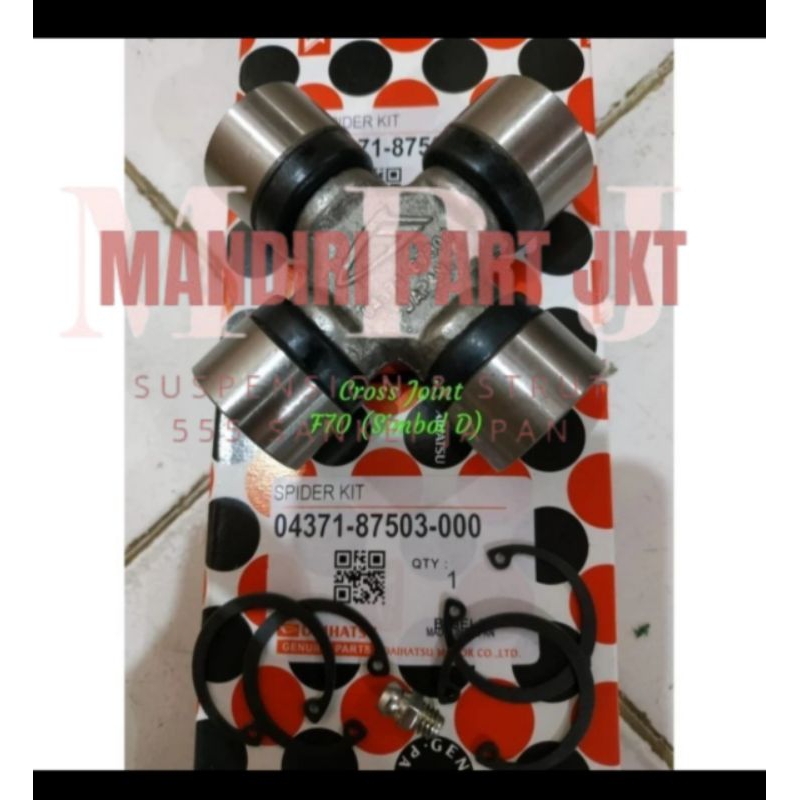 CROSS JOINT / JOINT KOPEL DAIHATSU TAFT G  F50 F70, FEROZA TARUNA