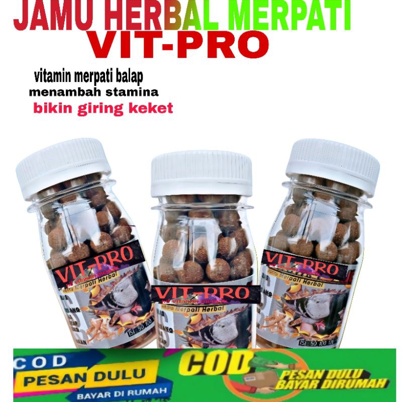 AHM jamu herbal merpati VIT-PRO120 BUTIR paling ampuh dalam 2 hari pil sarang walet ginseng teki kle