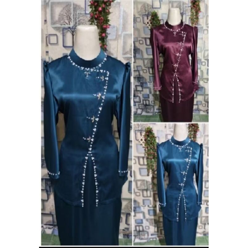 baju kurung Melayu wanita moderen