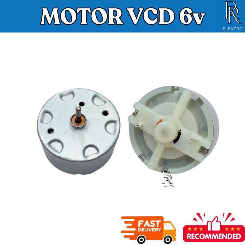 motor vcd rf500 dinamo 6v